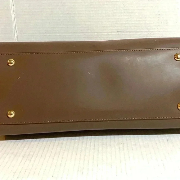 Alberta Di Canio Brown Satchel - Picture 9 of 10